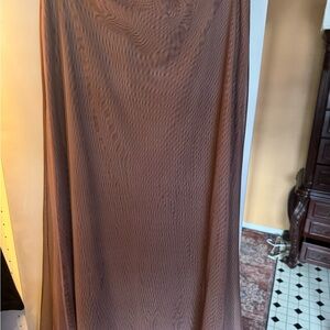 Layered pink/brown Skirt